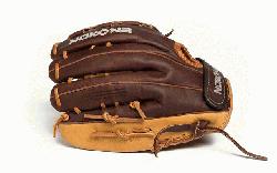 us Baseball Glove for young adult players. 12 inch pattern, closed web, and closed